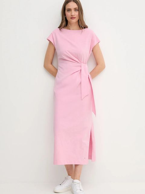 Tommy Hilfiger sukienka bawełniana - zdjęcie produktu nr 2