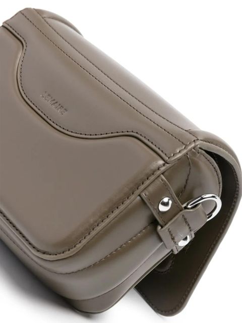 LEMAIRE mini Ransel leather crossbody bag - Brown