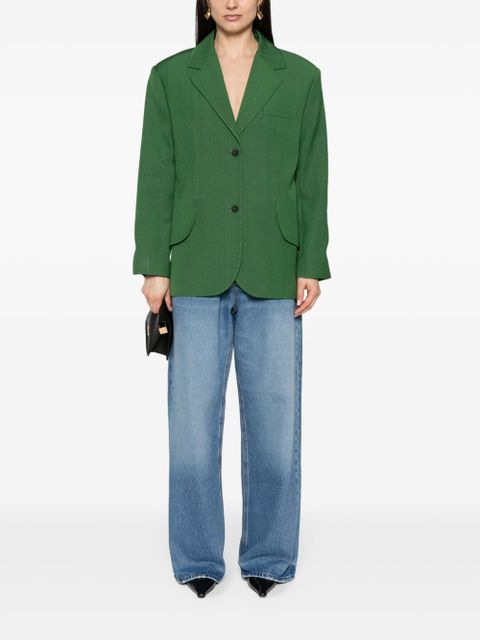 Jacquemus La Veste Titolo blazer - Green