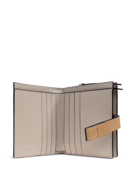 LOEWE logo-detail leather wallet - Brown