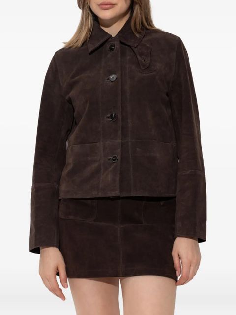 Zadig&Voltaire Lessa button-up jacket - Brown