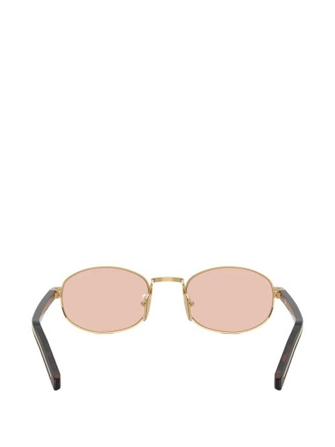 Prada Eyewear oval-frame sunglasses - Gold