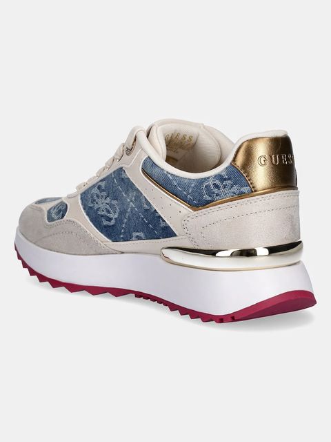 Guess sneakersy KORENZO damskie kolor beżowy FLTKOR FAL12