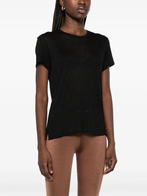 TOM FORD logo-plaque T-shirt - Black - zdjęcie produktu nr 2