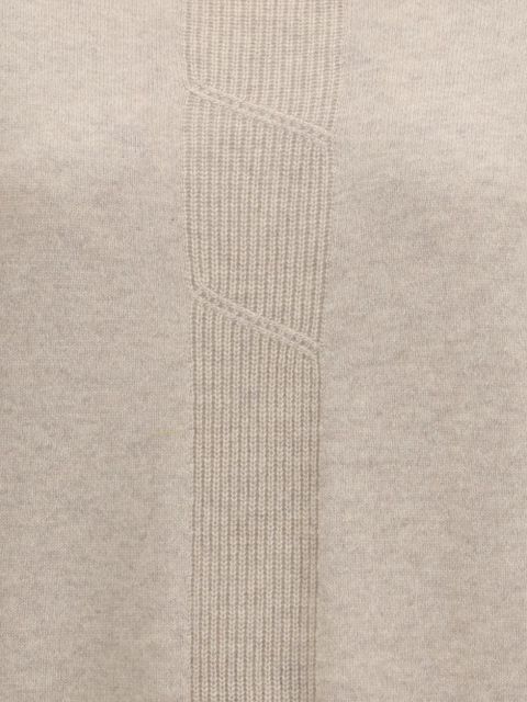 Max Mara textured panelled sweater - Neutrals