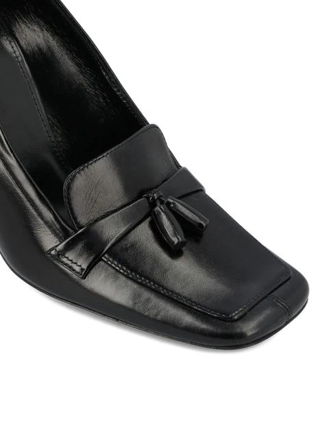 Saint Laurent 90mm Chloé tasselled square-toe pumps - Black - zdjęcie produktu nr 2