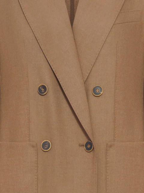 Max Mara double-breasted cashmere jacket - Brown - zdjęcie produktu nr 2