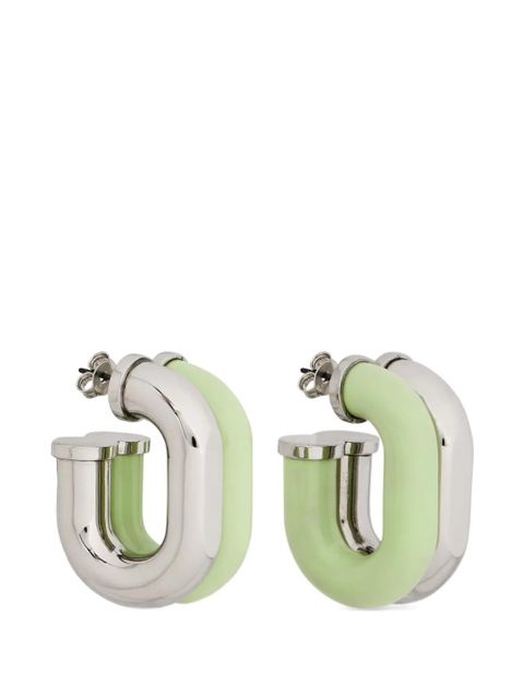 Rabanne link earrings - Silver - zdjęcie produktu nr 1