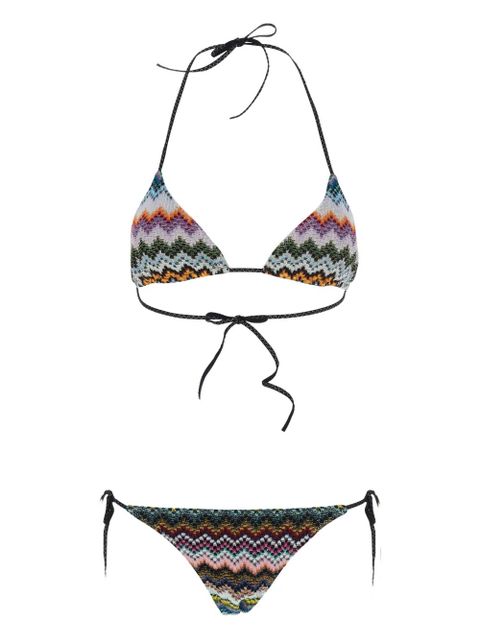 Missoni chevron-design bikini - Black - zdjęcie produktu nr 1