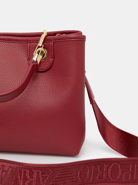 Emporio Armani torebka kolor czerwony EW000361 AF12036 - zdjęcie produktu nr 2