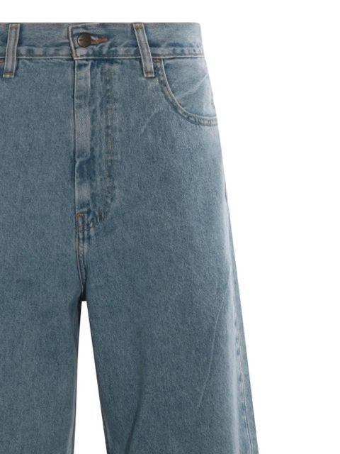 Carhartt WIP logopatch jeans - Blue