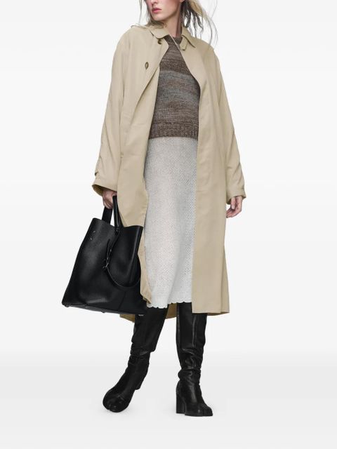 Maison Margiela striped crew-neck sweater - Brown - zdjęcie produktu nr 2