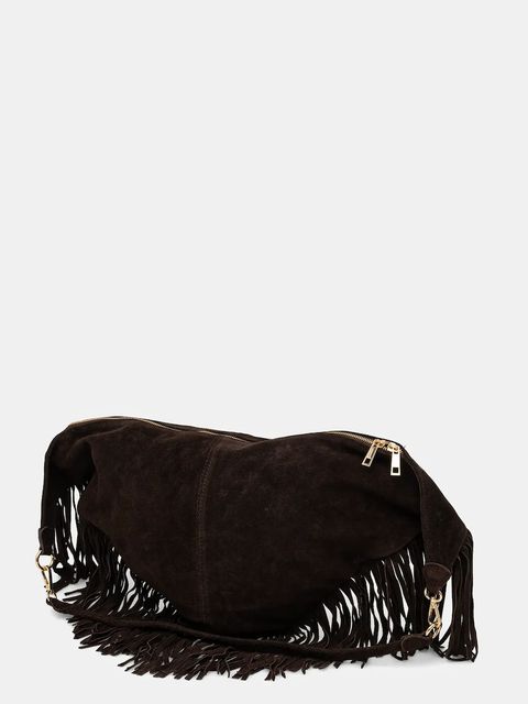 Answear.LAB torebka zamszowa