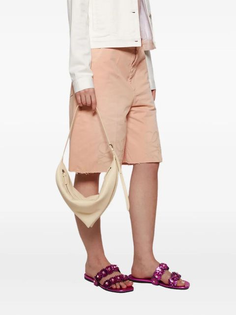 LOEWE Petal flower -rystal sandals - Pink
