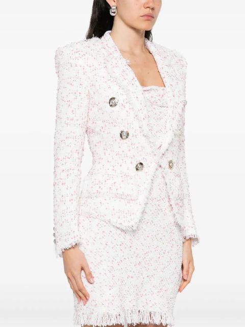 Balmain tweed jacket - White