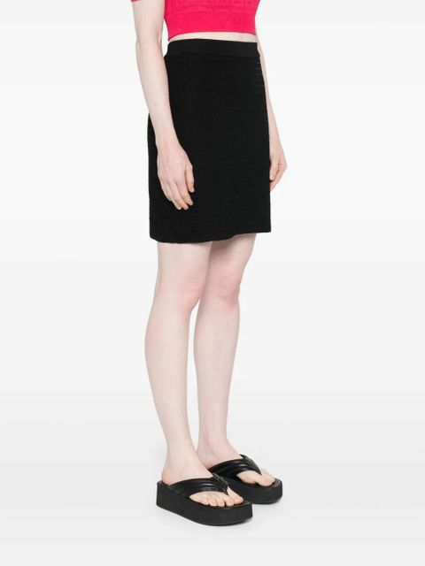 Givenchy 4G-jacquard skirt - Black