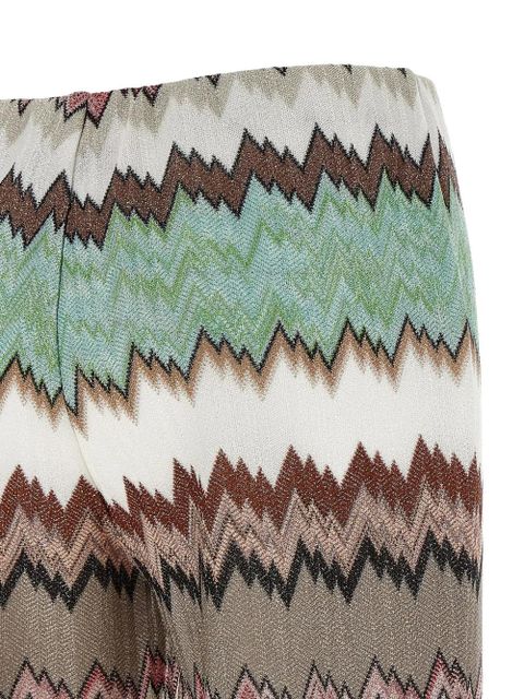 Missoni snake elastic-waistband trousers - Neutrals