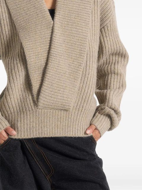 Manière De Voir Azra sweater - Neutrals