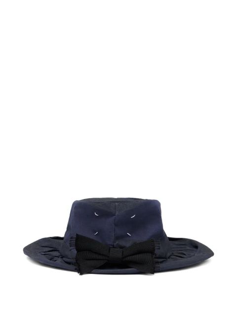 Maison Margiela bow hat - Blue