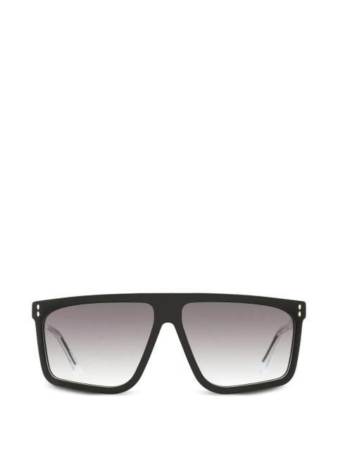 Isabel Marant Eyewear Bluma rectangular-frame sunglasses - Black - zdjęcie produktu nr 1