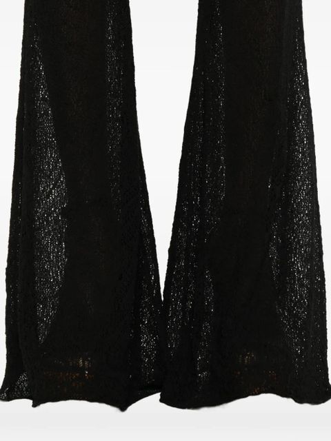 ETRO floral trousers - Black