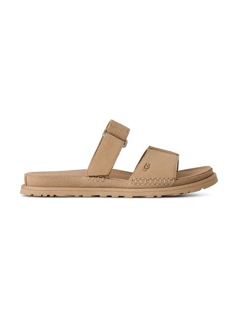 UGG klapki zamszowe W Goldengaze Slide - zdjęcie produktu nr 1
