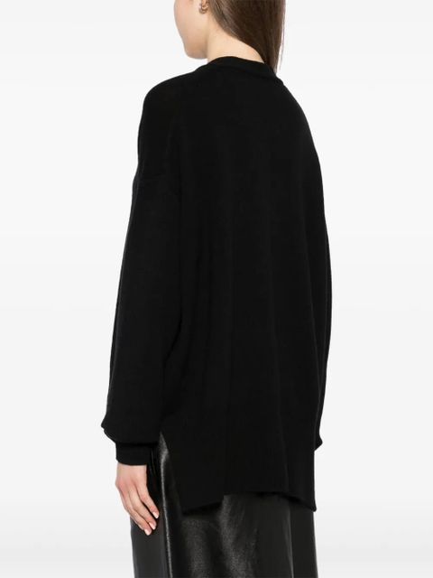 Jil Sander V-neck cashmere cardigan - Black