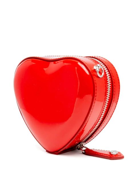 Vivienne Westwood mini heart patent crossbody bag - Red - zdjęcie produktu nr 2