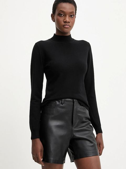 Answear.LAB sweter z kaszmirem kolor czarny lekki