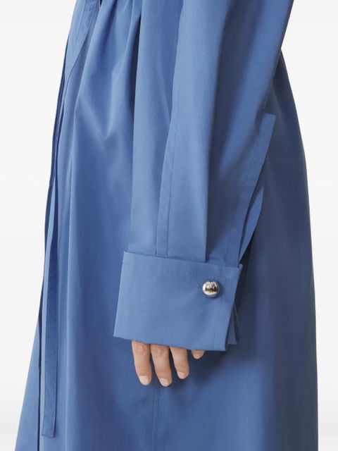 Lanvin belted midi dress - Blue
