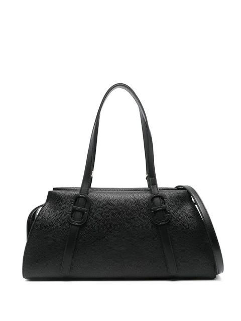 TWINSET leather shoulder bag - Black - zdjęcie produktu nr 1