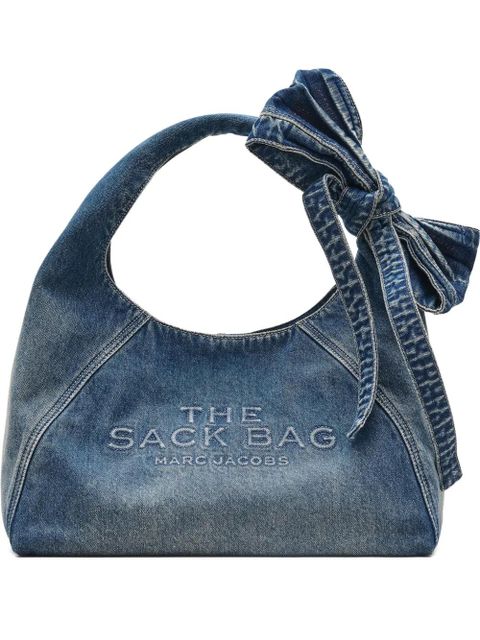 Marc Jacobs The Bow Denim Sack bag - Blue - zdjęcie produktu nr 1