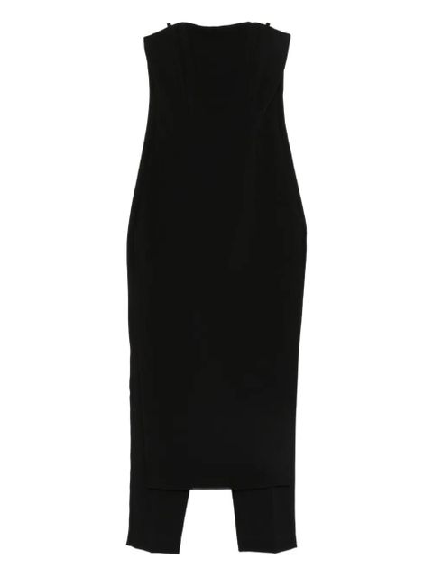 PINKO strapless split-hem jumpsuit - Black - zdjęcie produktu nr 1