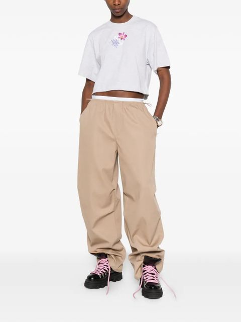 Off-White floral-print T-shirt - Grey - zdjęcie produktu nr 2