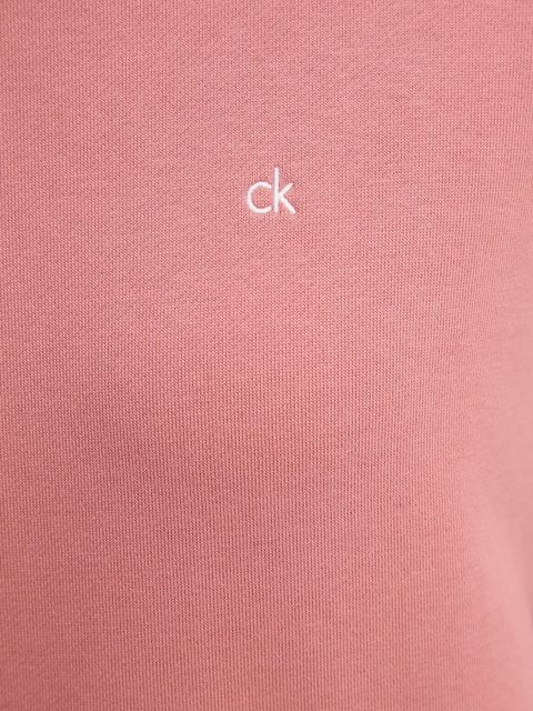 Calvin Klein bluza bawełniana damska kolor różowy gładka K20K208092