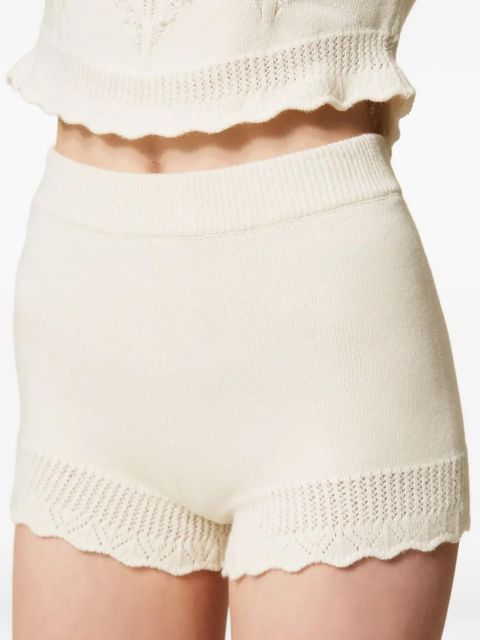 TWINSET knitted shorts - Neutrals