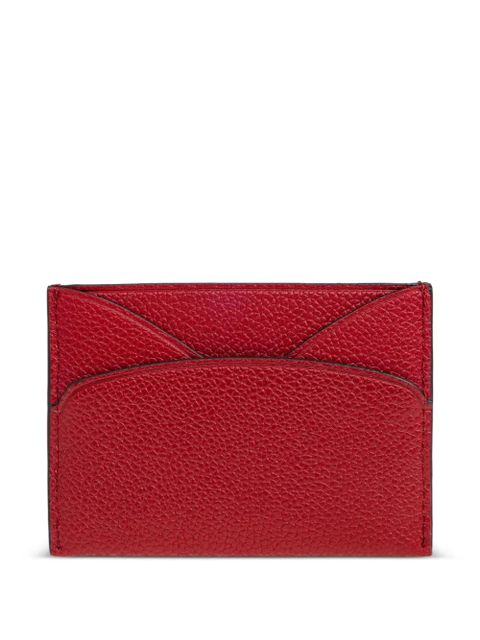 Tory Burch Romy leather card holder - Red