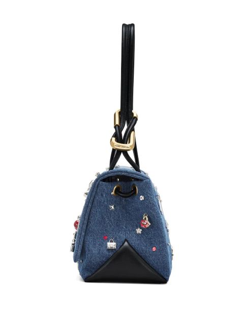Marc Jacobs large Dual denim shoulder bag - Blue