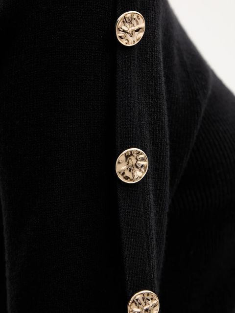 Morgan sweter damski kolor czarny MTECNA - zdjęcie produktu nr 2