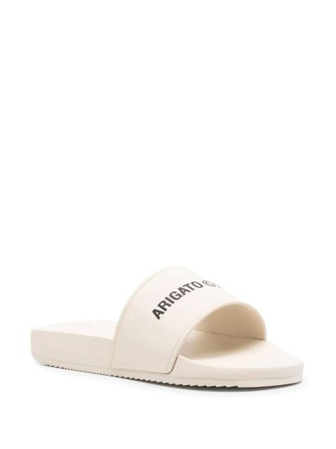 Axel Arigato logo-print pool slides - Neutrals - zdjęcie produktu nr 2