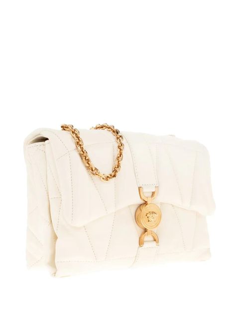 Versace chain leather tote bag - Neutrals