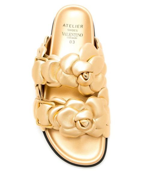 Valentino Garavani Atelier 03 Rose Edition sandals - Gold