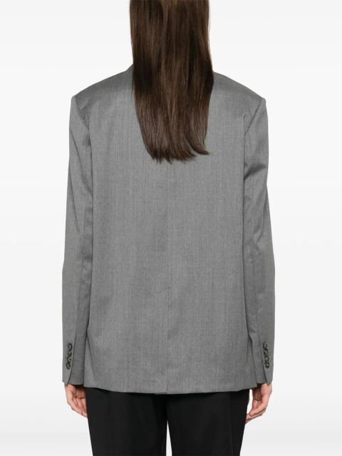 LouLou de Saison tailored twill blazer - Grey