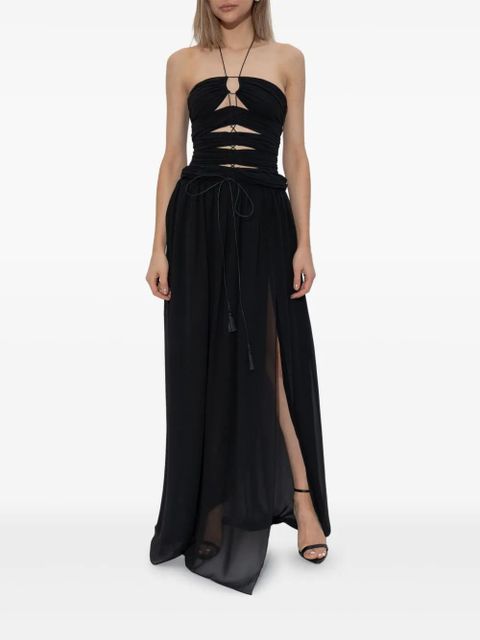TOM FORD cut-out maxi dress - Black