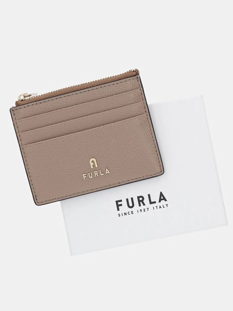 Furla portfel skórzany damski kolor beżowy WP00388.ARE000.1257S