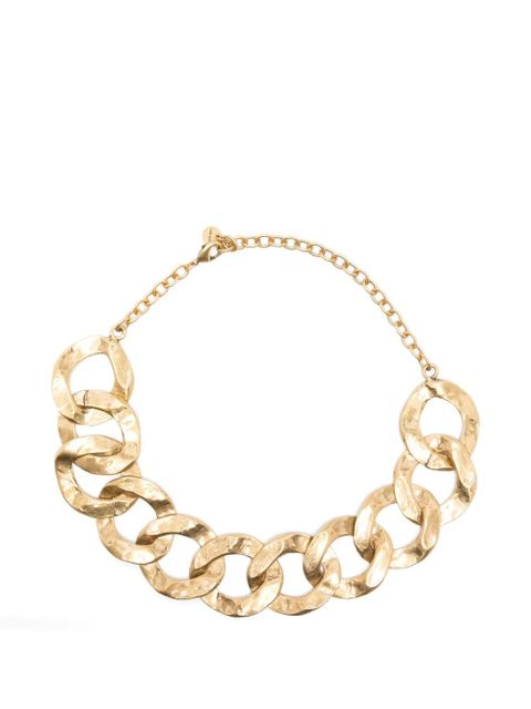 Cult Gaia Ambos hammered chain necklace - Gold - zdjęcie produktu nr 1