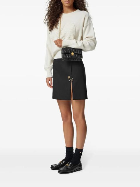 Versace Kleio quilted mini bag - Black