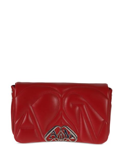 Alexander McQueen small Seal clutch bag - Red - zdjęcie produktu nr 1