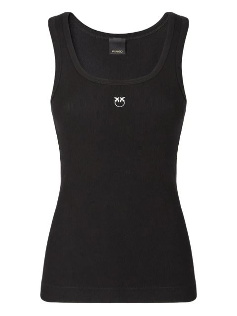 PINKO ribbed tank top - Black - zdjęcie produktu nr 1