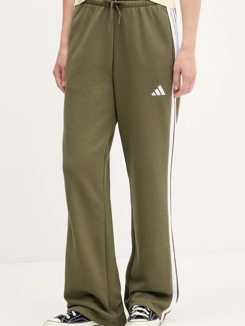 adidas spodnie dresowe damskie kolor zielony z aplikacją JX7708 - zdjęcie produktu nr 1